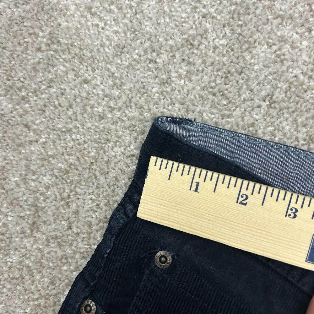 L.L Bean Corduroy Chino‎ Pants Men's Size 36x29 Blue Standard Fit Cotton Casual